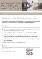 Conseils en  insertion et évolution professionnelle, Vacatures, Vacatures | Overige Vacatures