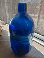 Vaas blauw 33 cm, diameter 16 cm, Bleu, Enlèvement, Moins de 50 cm, Neuf
