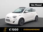 Fiat 500 C Icon 42 kWh | Navi | ECC | Cam | LMV |, Auto's, Fiat, Stof, Cabriolet, Wit, Te koop