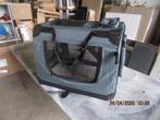 cage transport tissus /JUSKYS/  GRIS /56x 35cmx 45 de haut, Dieren en Toebehoren, Honden-accessoires, Ophalen, Nieuw