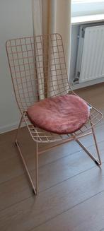 Hkliving wire stoel roos, Huis en Inrichting, Stoelen, Ophalen, Gebruikt, Metaal