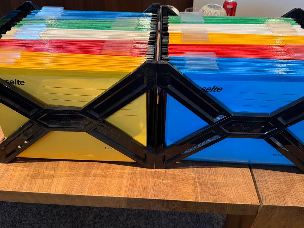 Hangmaprekjes incl hangmappen, Diversen, Bureau-accessoires, Ophalen, Zo goed als nieuw