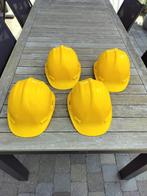 4 gele bouwhelmen / veiligheidshelmen (ongebruikt), Doe-het-zelf en Bouw, Veiligheidshelmen, Ophalen, Nieuw