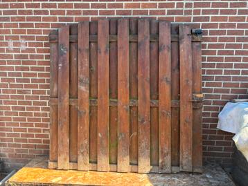 Portail en bois, Jardin & Terrasse, Enlèvement, Comme neuf, Bois