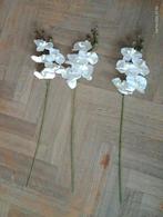 Lot de plantes artificielles orchidées blanches 70cm, Maison & Meubles, Accessoires pour la Maison | Plantes & Fleurs artificielles