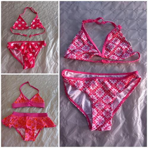 Bikini's maat 122/128 en 134/140 in zeer goede staat, Kinderen en Baby's, Kinderkleding | Kinder-zwemkleding, Zo goed als nieuw