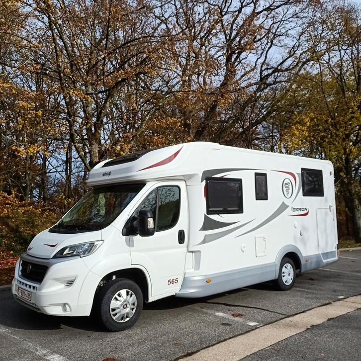 Camping car fiat elnagh baron, Caravans en Kamperen, Mobilhomes, Ophalen