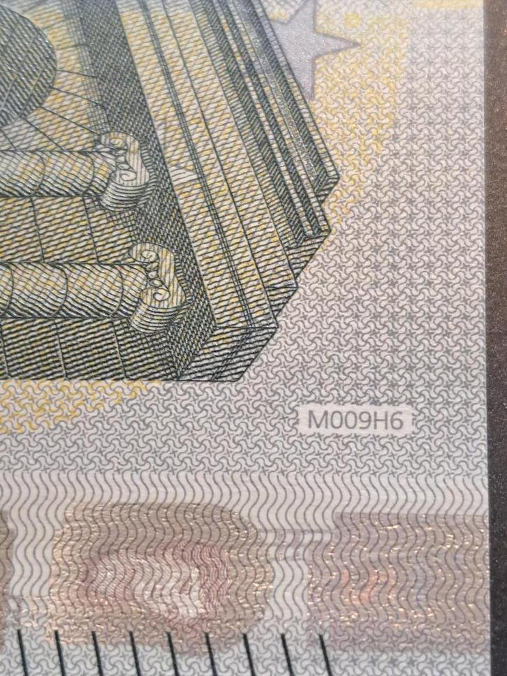 2013 Portugal 5 euro Lagarde code M009H6, Postzegels en Munten, Bankbiljetten | Europa | Eurobiljetten, Los biljet, Portugal, 5 euro