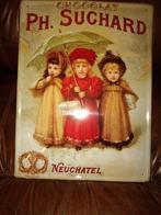 Ph SUCHARD Chocolat (Suisse), Verzamelen, Ophalen of Verzenden, Gebruikt, Reclamebord
