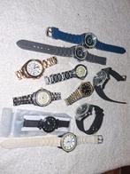10 diverse nieuwe horloges, Enlèvement ou Envoi, Neuf, Montre-bracelet