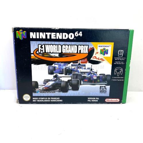 F-1 World Grand Prix Nintendo 64, Games en Spelcomputers, Games | Nintendo 64, Zo goed als nieuw, Ophalen of Verzenden