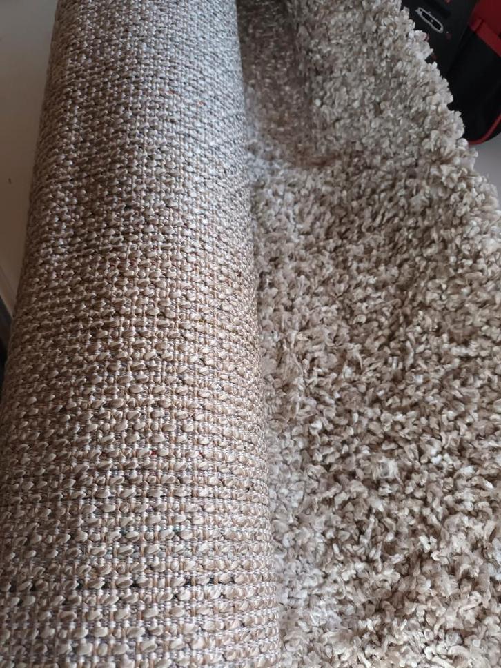 Hoogpolige tapijten, Huis en Inrichting, Stoffering | Tapijten en Vloerkleden, Nieuw, Beige, Blauw, Ophalen