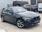 Bmw 1 Serie Sportpack 114i 1.6Benzine/Carplay,Android,Airco, Auto's, Zwart, Zwart, Handgeschakeld, 5 deurs