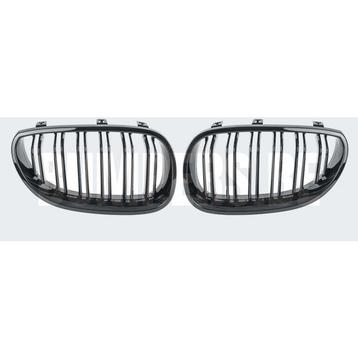 Grill Hoogglans Zwart Niergrill Dubbele Spijl BMW 5 Serie E6 beschikbaar voor biedingen