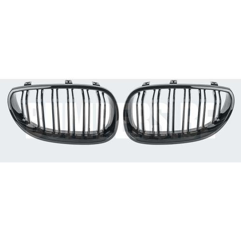 Grill Hoogglans Zwart Niergrill Dubbele Spijl BMW 5 Serie E6, Auto-onderdelen, Overige Auto-onderdelen, Gebruikt, 6 maanden garantie