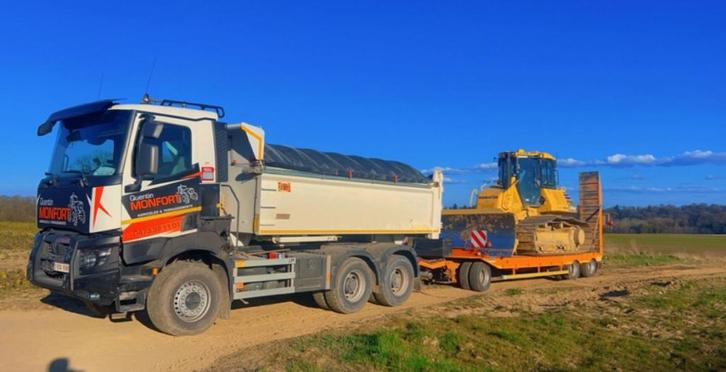 Camion Renault K460 double pva, Auto's, Vrachtwagens, Bedrijf, ABS, Bluetooth, Centrale vergrendeling, Climate control, Cruise Control