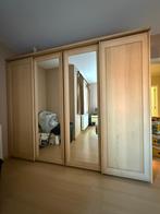 Stevige en extra ruime kleerkast, Huis en Inrichting, Kasten | Kleerkasten, Ophalen, 200 cm of meer, Eikenhout, Met hangruimte