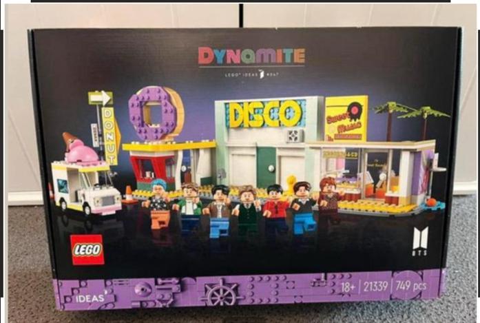 Lego ideas BTS dynamite 21339 sealed& retired🎵🍩🎙️🪩, Kinderen en Baby's, Speelgoed | Duplo en Lego, Nieuw, Lego, Complete set