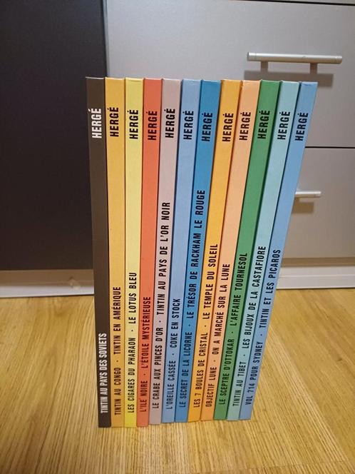 Bd Tintin Complete dubbele collectie, Boeken, Stripverhalen, Zo goed als nieuw, Complete serie of reeks, Ophalen of Verzenden