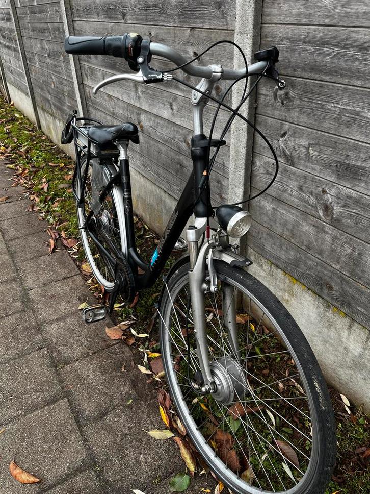 Elektrische damesfiets 28”, Vélos & Vélomoteurs, Vélos électriques, Utilisé, Autres marques, 47 à 51 cm, Moins de 30 km par batterie