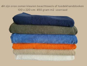  BEACHTOWELS,  LOUNGEHANDDOEK, FYSIO-TOEDEKHANDDOEK beschikbaar voor biedingen