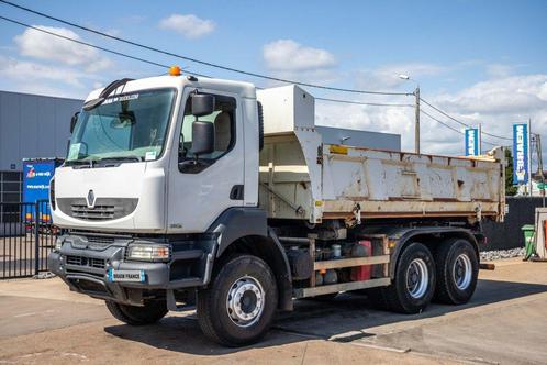 Renault KERAX 380DXI+E5+BIBENNE, Autos, Camions, Entreprise, Achat, Vitres électriques, Renault, Autres carburants, Euro 5, Boîte manuelle