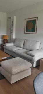 Canapé 3 places + Pouf Château d’Ax à vendre, Enlèvement, Tissus