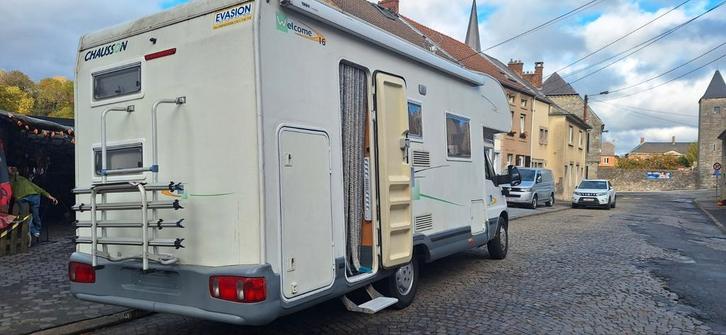 Camping-car 6 personne, Caravans en Kamperen, Mobilhomes, Particulier, Fiat, Fiat, Douche, Roue de secours, Ophalen