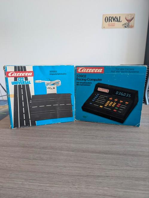 Carrera Racing Computer 53902 + Impuls and Connection track, Antiek en Kunst, Antiek | Speelgoed, Ophalen of Verzenden