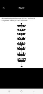 Carrousel de rangement pour chaussures 8 plateaux, Huis en Inrichting, Ophalen