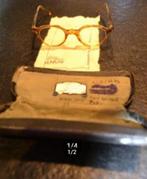 OUDE BRIL MET METALEN DOOS, Ophalen of Verzenden