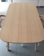 Eettafel ikea met 2 rieten stoelen, Ophalen, Gebruikt