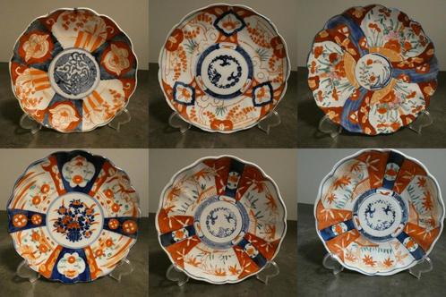 6x Imari bord - Japan - 19e eeuw [1581], Antiek en Kunst, Antiek | Porselein, Ophalen of Verzenden