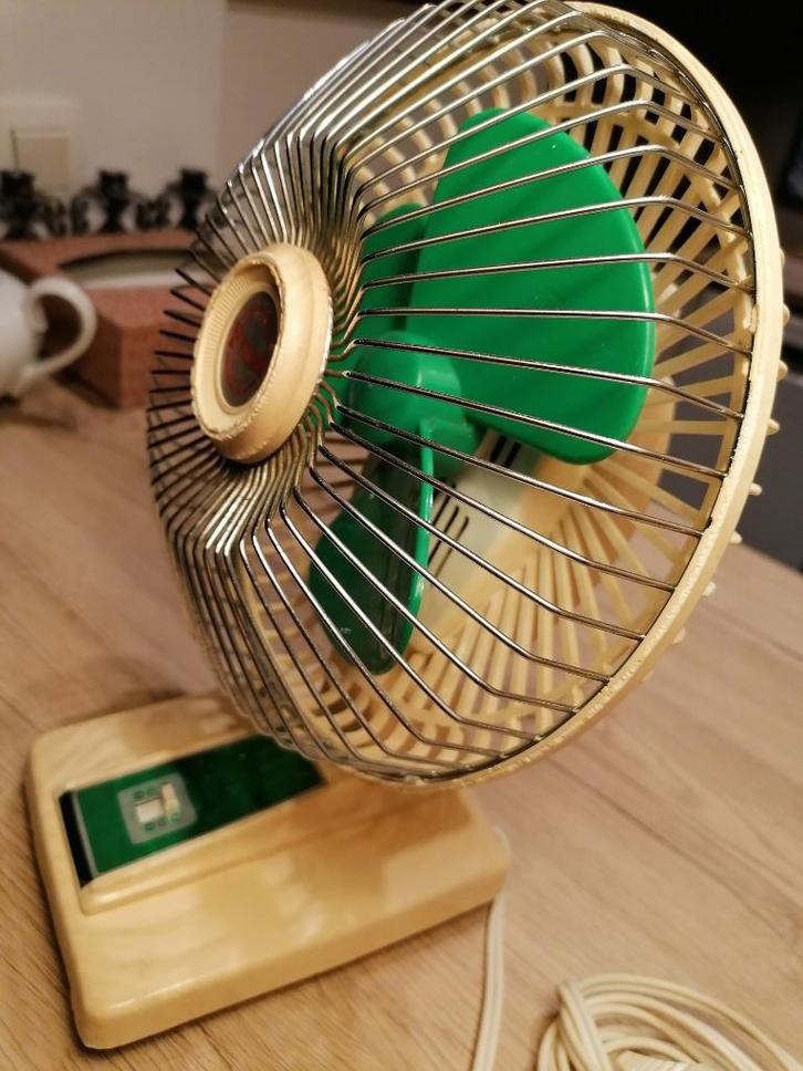 VENTILATEUR VINTAGE DE PETITE TAILLE, Electroménager, Ventilateurs, Utilisé, Ventilateur de table, Enlèvement