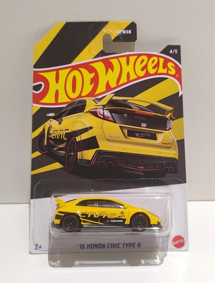 Hot Wheels '16 Honda Civic Type R Honda series (2022) Long, Hobby en Vrije tijd, Modelauto's | Overige schalen, Ophalen of Verzenden