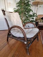 Antiquité fauteuil bambou