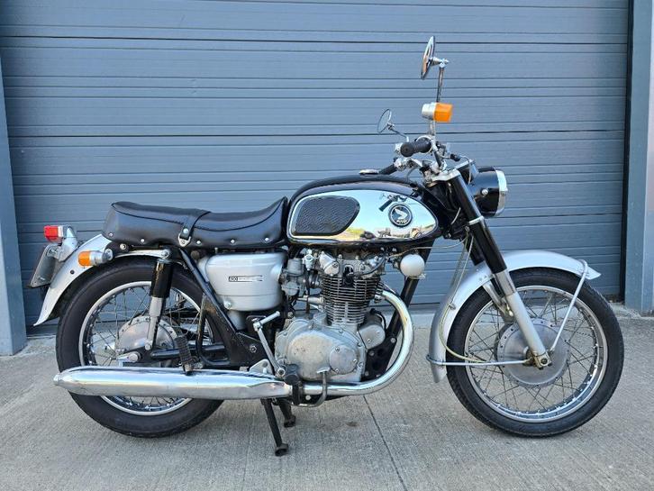 Honda Black Bomber 1966, Motoren, Motoren | Oldtimers, Ophalen of Verzenden