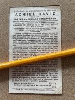 Oorlogslachtoffer MEI 1940 Soldaat 24Genie DAVID + Beveren/, Verzamelen, Bidprentjes en Rouwkaarten, Ophalen of Verzenden, Bidprentje