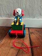Trekhondje met xylofoon - speelgoed (hout), Gebruikt, Ophalen, Duw- of Trekspeelgoed