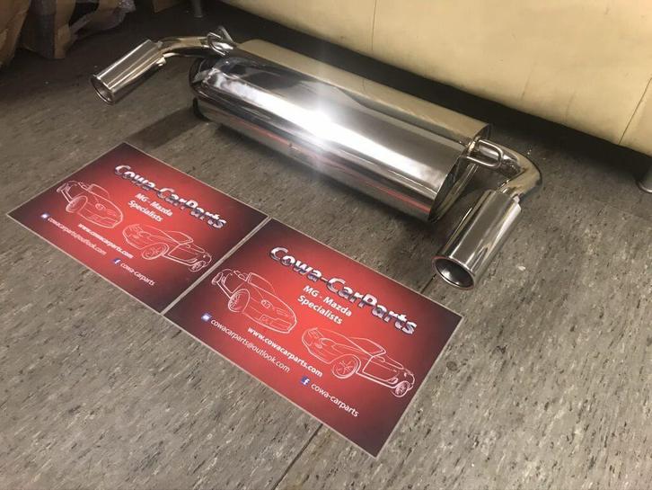 mg tf mgtf mg f mgf mk1 RVS Scorpion uitlaat nieuw, Auto-onderdelen, Uitlaatsystemen, Nieuw, Ophalen of Verzenden