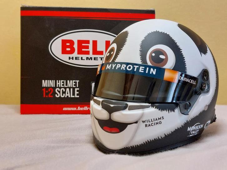 Casque Alex Albon Williams F1 GP de Chine 2024 1:2, Collections, Marques automobiles, Motos & Formules 1, Neuf, ForTwo, Envoi