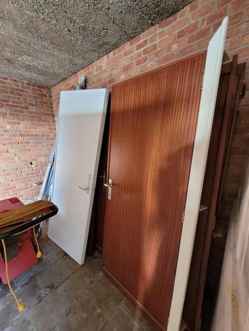 10 binnendeuren - witte en bruine deuren (35€ voor alles) beschikbaar voor biedingen