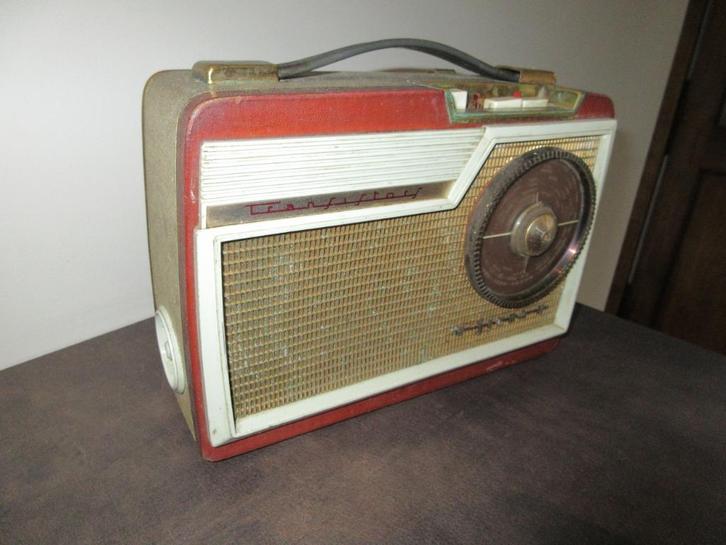 Oude radio vintage sixties SIERA Transistors, Antiek en Kunst, Antiek | Tv's en Audio, Ophalen