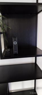Zwart wandrek metaal + houten plankjes, Ophalen, Zo goed als nieuw