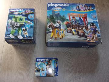 PLAYMOBIL :  SUPER 4 ( 3 sets)   beschikbaar voor biedingen