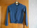 donkerblauwe gilet Hema mt 134/140, Gebruikt, Meisje, Trui of Vest, Ophalen of Verzenden