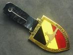 Breloque belge 4 (BE) Pipeline Division de 1962, Collections, Emblème ou Badge, Armée de terre, Envoi