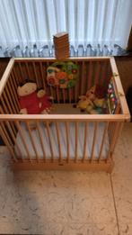 Babypark met matras en overtrek, Kinderen en Baby's, Babyparken, Ophalen, Gebruikt, Rechthoekig, In hoogte verstelbaar