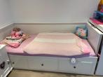 Ikea Hemnes uitschuifbaar bed, Deux personnes, 80 cm, Enlèvement, Utilisé