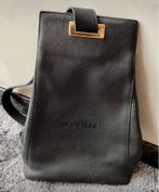 Neuville - zwarte lederen schoudertas - perfecte staat, Overige merken, Zwart, Nieuw, Ophalen of Verzenden